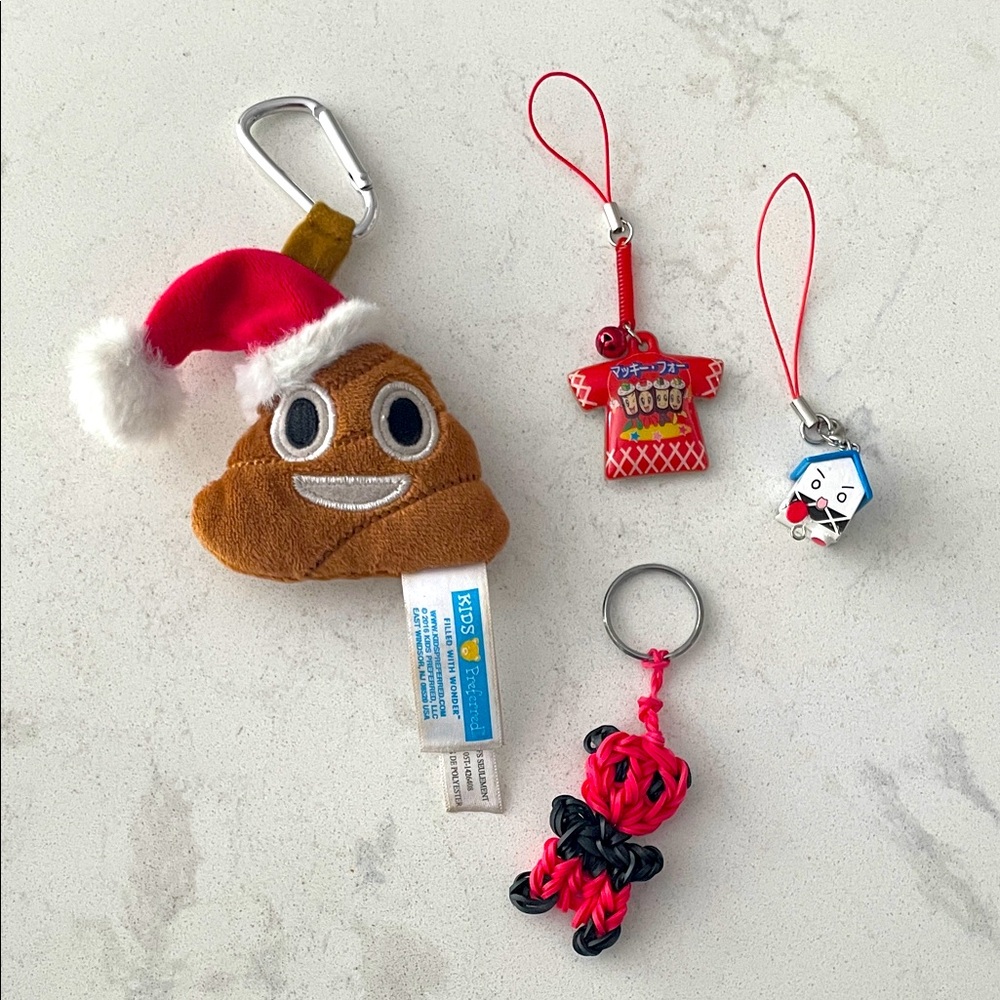 Fun Keychain and Bag Charms